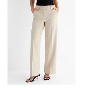 Express Editor Mid Rise Relaxed Trouser Pant